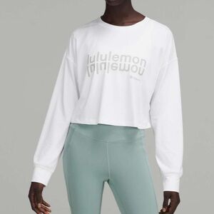 lululemon athletica White Long Sleeve Tee